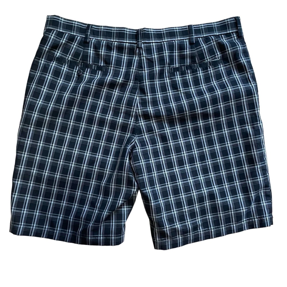 PGA Tour Black Gray Plaid Golf Shorts 40 - Picture 4 of 4